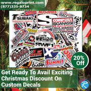 Get Ready To Avail Exciting 20% Christmas Discount On Custom Decals